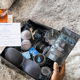 Relax & Restore Self-Care Sleep Tea Gift Box | Loose-Leaf  Herbal Tea Kit For Stress Relief